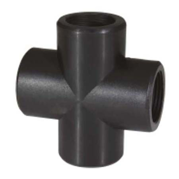 Slika Plastični krst razdelnik 3/4" sa unutrašnjim navojima